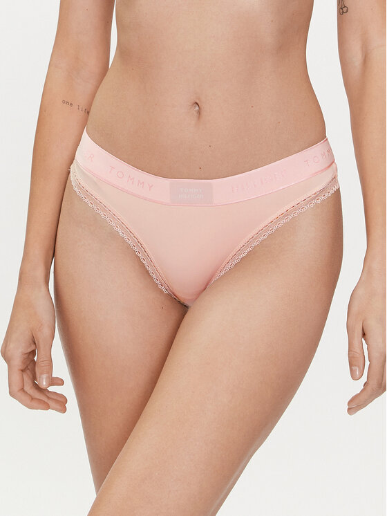 Tommy Hilfiger Tommy Hilfiger Klasične spodnje hlačke UW0UW04813 Roza