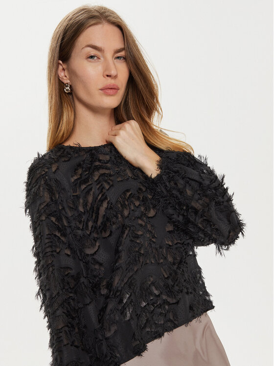 Gina Tricot Gina Tricot Majica 23424 Crna Regular Fit