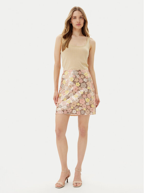 Bruuns Bazaar Bruuns Bazaar Spódnica mini Alternifolius Joannas BBW4519 Kolorowy Regular Fit