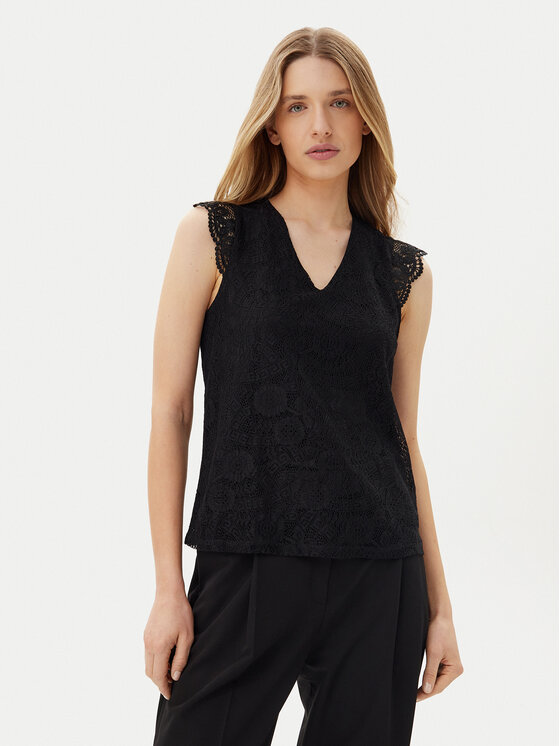 Pieces Pieces Bluza Olline 17154614 Črna Regular Fit