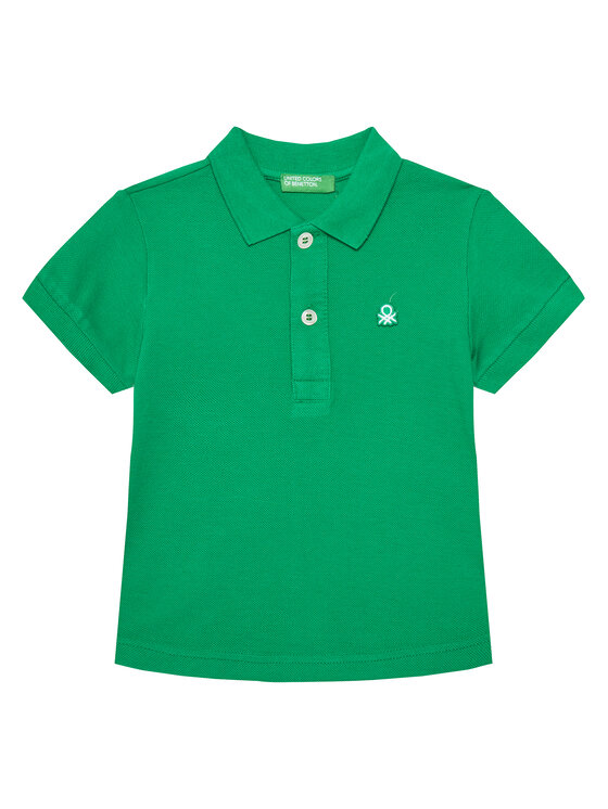 United Colors Of Benetton United Colors Of Benetton Polo marškinėliai 3089G3008 Žalia Regular Fit