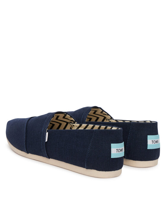 Toms Toms Туфлі Alpargata Classic 10020787 Cиній