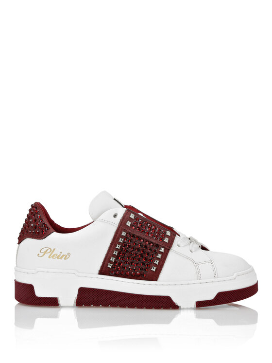 PHILIPP PLEIN PHILIPP PLEIN Sneakersy 27433 Bordowy