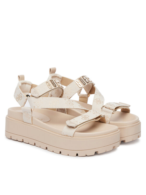 Guess Guess Сандали FLJFTT FAL03 Бежов