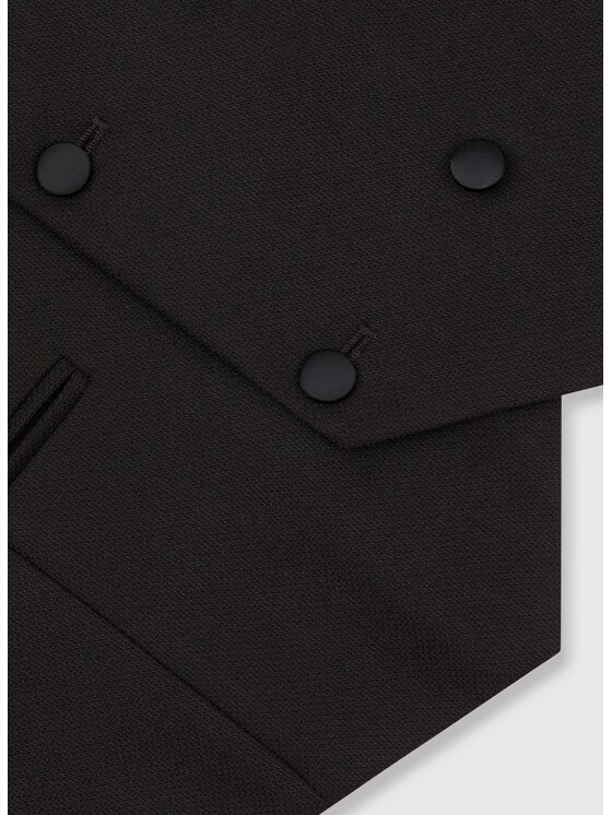 Pako Lorente Pako Lorente Kamizelka P24SF-8S-005 Bordowy Slim Fit