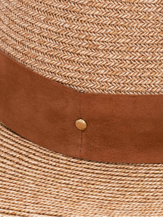 Paris+Hendzel Paris+Hendzel Kapelusz Japanese Fedora Beżowy