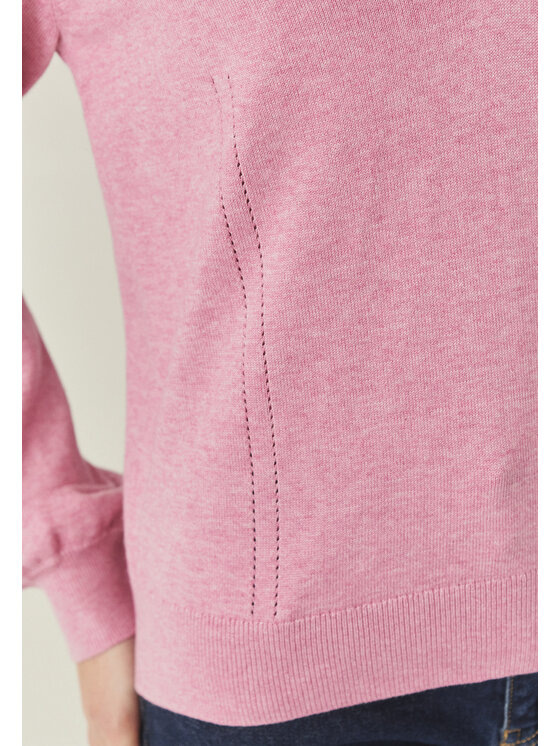 TATUUM TATUUM Sweter SABA Różowy Oversize