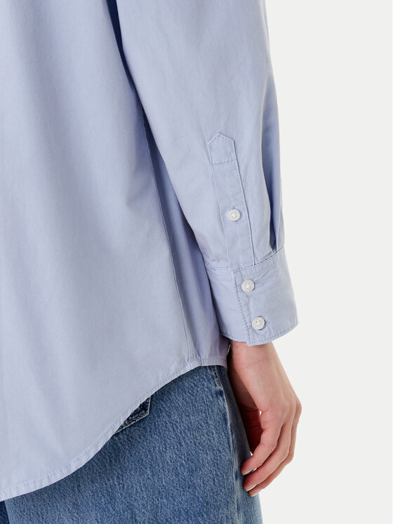 Guess Jeans Guess Jeans Top 165629 Modrá Classic Fit