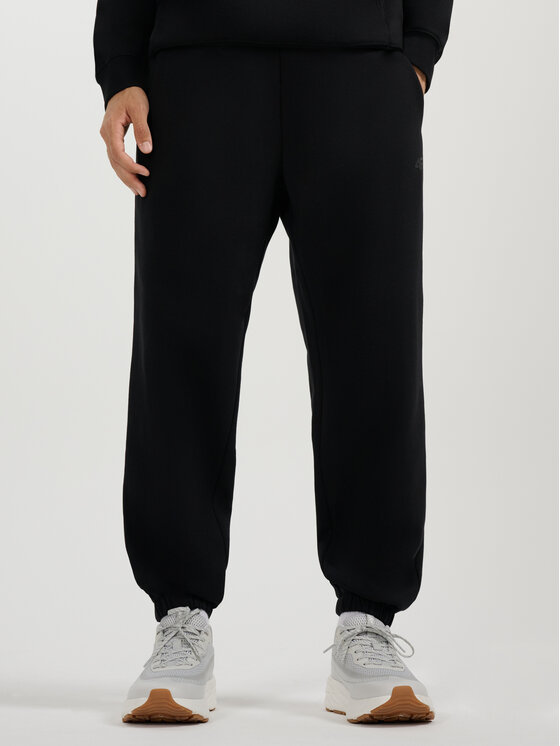 4F 4F Spodnie dresowe NOS Czarny Regular Fit