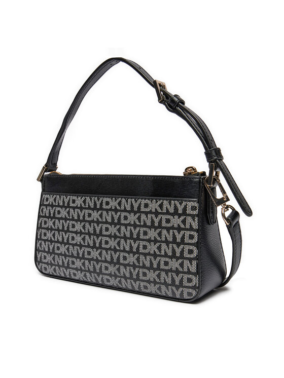 DKNY DKNY Дамска чанта Bryant Ave Tz Demi C R42HYE18 Черен