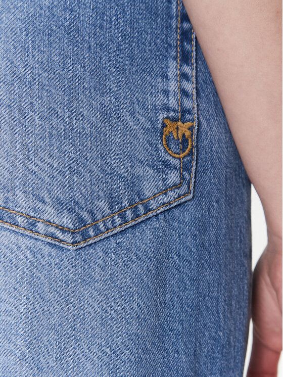 PINKO Pinko Jeans hlače Wilma 100173 A0GE Modra Wide Leg