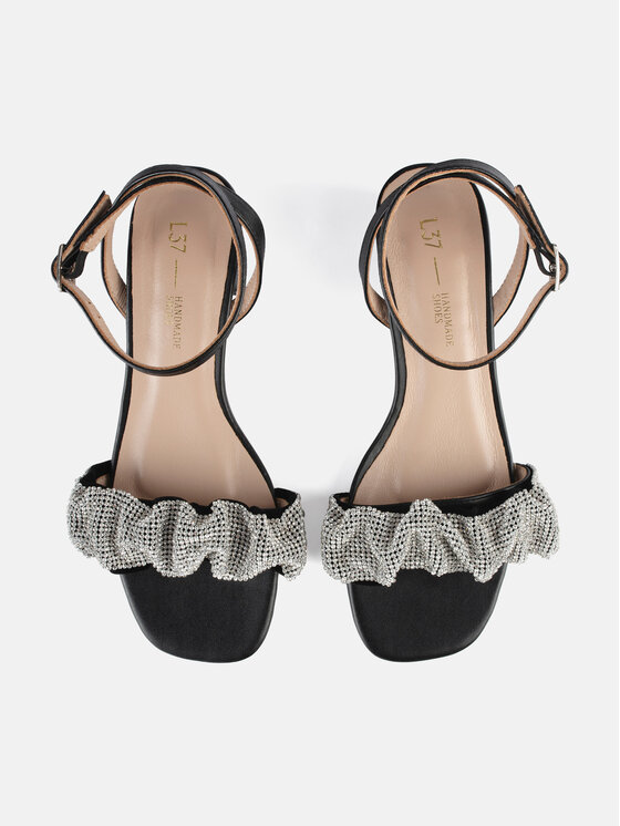 L37 L37 Sandali SPRING BREAK Nero