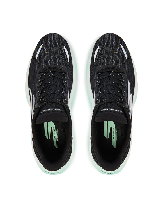 Skechers Skechers Scarpe running SKX Aero Burst 172210/BKW Nero