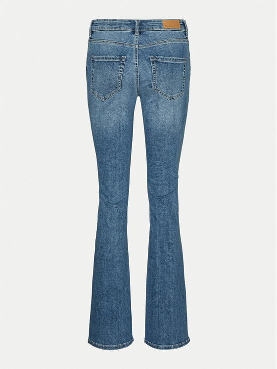 Vero Moda Vero Moda Farmer Flash 10302478 Kék Flared Fit