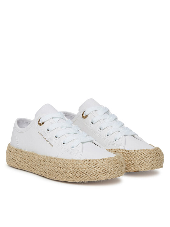 Tommy Hilfiger Tommy Hilfiger Espadrillas T3A9-33732-0890100 Bianco