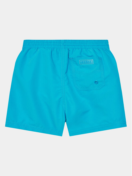 Guess Guess Pantaloni scurți sport L4GZ06 WG282 Albastru Regular Fit