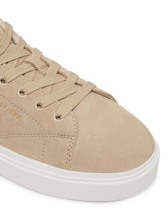 Tommy Hilfiger Tommy Hilfiger Sneakers Th Feminine Cupsole Suede FW0FW09109 Bej