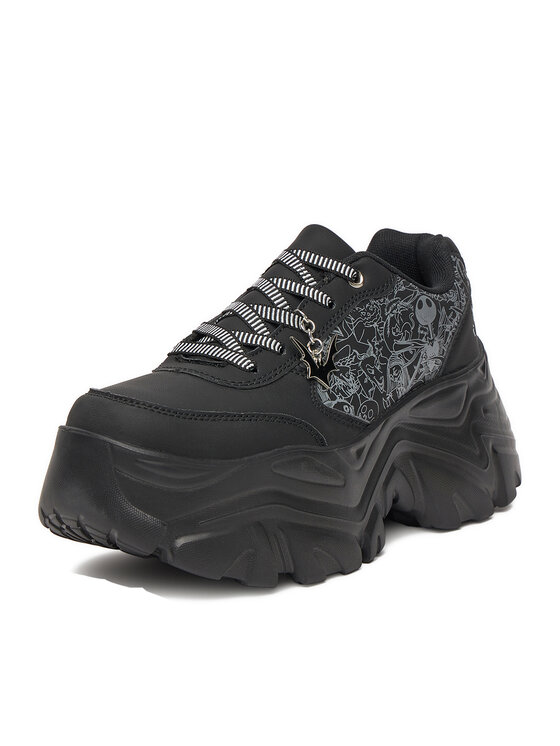 NIGHTMARE BEFORE CHRISTMAS NIGHTMARE BEFORE CHRISTMAS Sneakersy CEO-BIC-AW26-324DNBC Černá