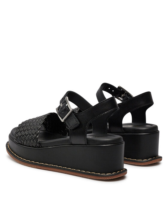 Clarks Clarks Sandale Kimmei Bay 26176403 Crna
