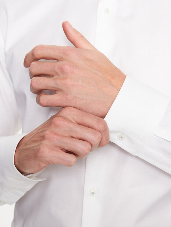 BOSS Boss Сорочка 50490021 Білий Regular Fit