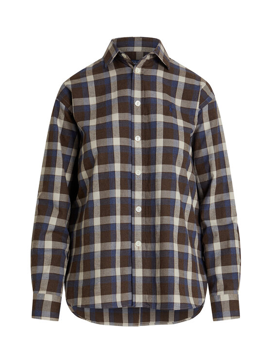 Polo Ralph Lauren Polo Ralph Lauren Сорочка 211B36267001 Коричневий Relaxed Fit