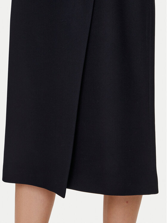 Tommy Hilfiger Tommy Hilfiger Спідниця трапеція WW0WW41601 Cиній Regular Fit
