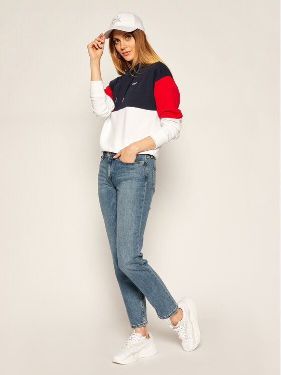 Felpa Sanja Cropped 687977 Multicolore Regular Fit...