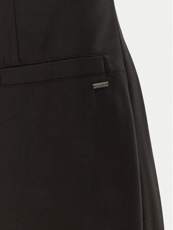 Guess Guess Sukienka koktajlowa Doris W4BK11 WGIF2 Czarny Slim Fit
