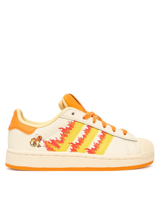 adidas adidas Снікерcи Pokemon Superstar II KJ5618 Бежевий