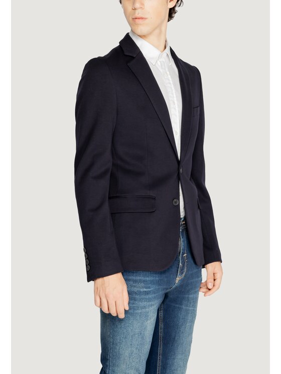 Antony Morato Antony Morato Σακάκι ASHE SUPER STRETCH TWILL Μπλε Stretch Fit