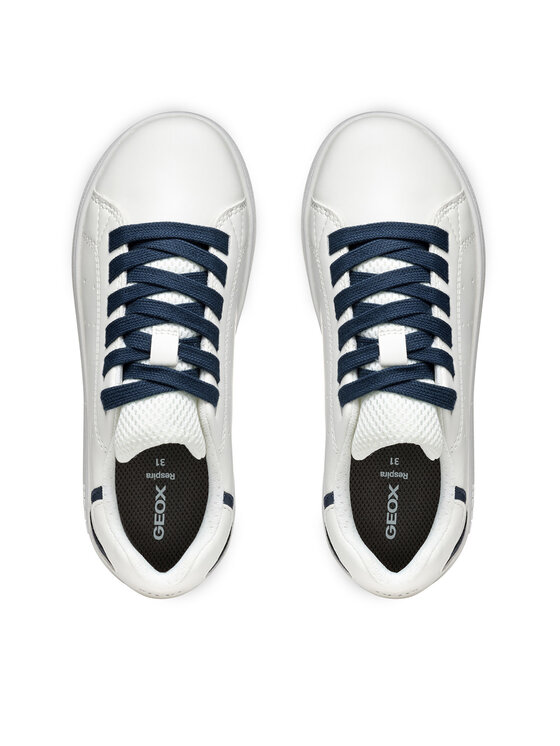 Geox Geox Sneakersy J Eclyper J55LSB 000BC C0899 S Biały