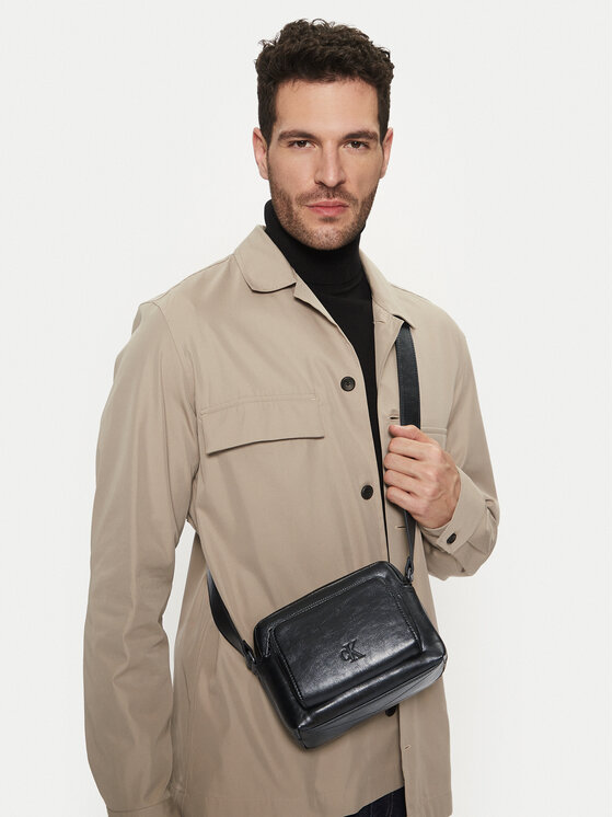 Calvin Klein Jeans Calvin Klein Jeans Brašna Tumbled Camera Bag Pu K50K512988 Černá