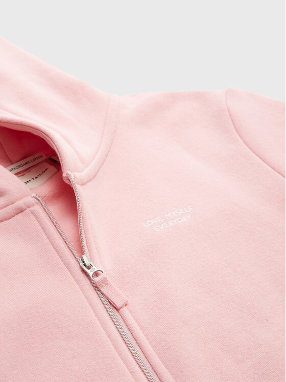 Tom Tailor Tom Tailor Felpa 1033222 Rosa Cropped Fit