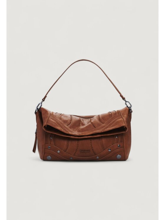 Desigual Desigual Torba BAG_EMBRO PATCH LOVERTY C Brązowy