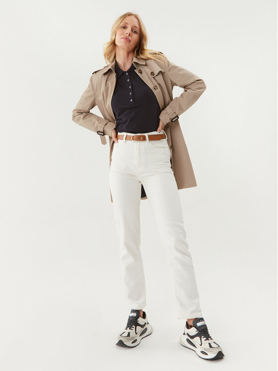 Tommy Hilfiger Tommy Hilfiger Тениска с яка и копчета Polo 1985 WW0WW37820 Тъмносин Regular Fit