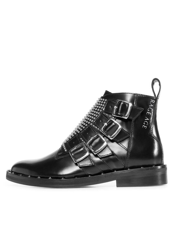 Rage Age Rage Age Stiefeletten RA-12-02-000097 Schwarz