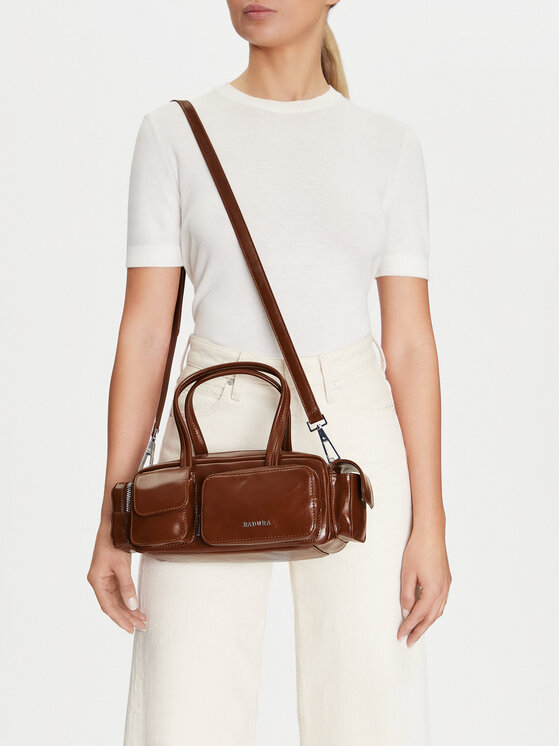 Badura Badura Handtasche WEN-32 Braun