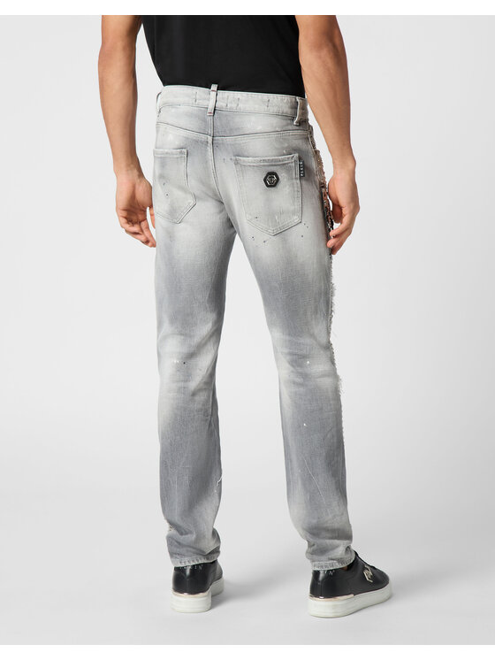 PHILIPP PLEIN PHILIPP PLEIN Jeans 22237 Grigio Skinny Fit