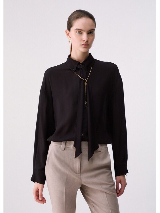 Liu Jo Liu Jo Camicia WF6330T257822222 Nero Regular Fit