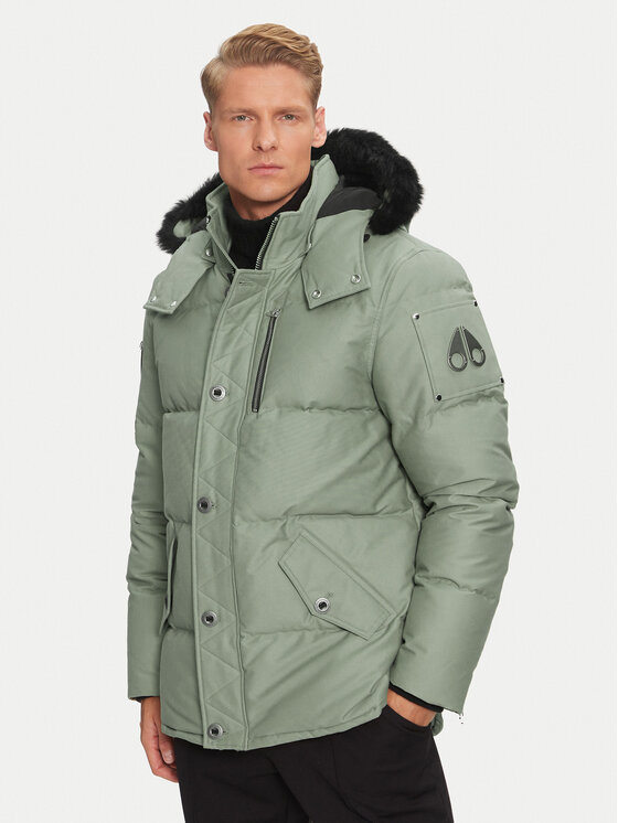 Moose Knuckles Moose Knuckles Sulejope Original 3Q Neoshear M32MJ128SX Roheline Slim Fit