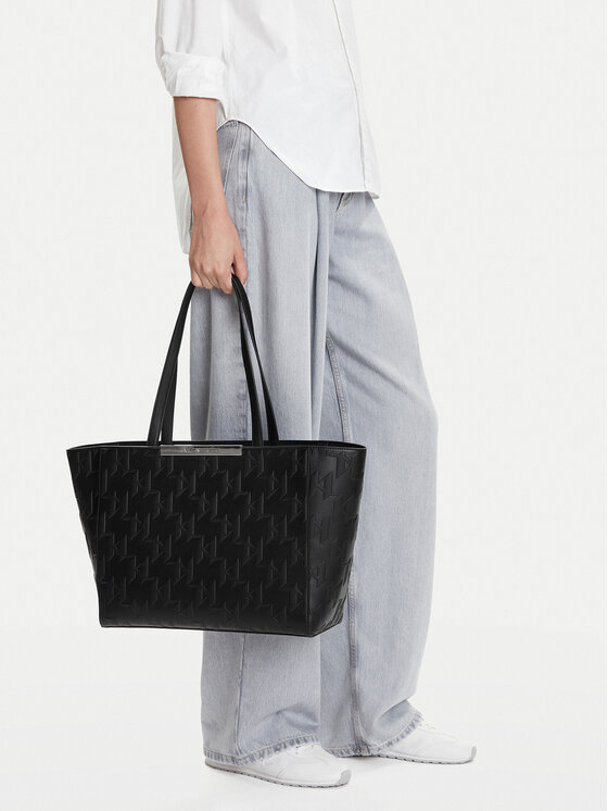 KARL LAGERFELD KARL LAGERFELD Ročna torba A2W30025 Črna