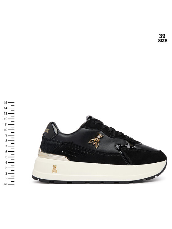 Patrizia Pepe Patrizia Pepe Sneakersy PJ419.31 Czarny