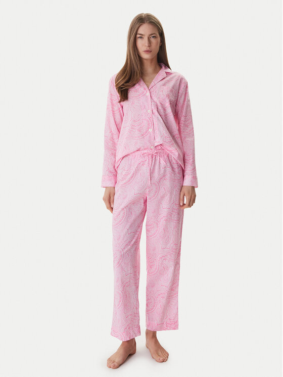 LAUREN RALPH LAUREN LAUREN RALPH LAUREN Pijama ILN92499 Roz Regular Fit