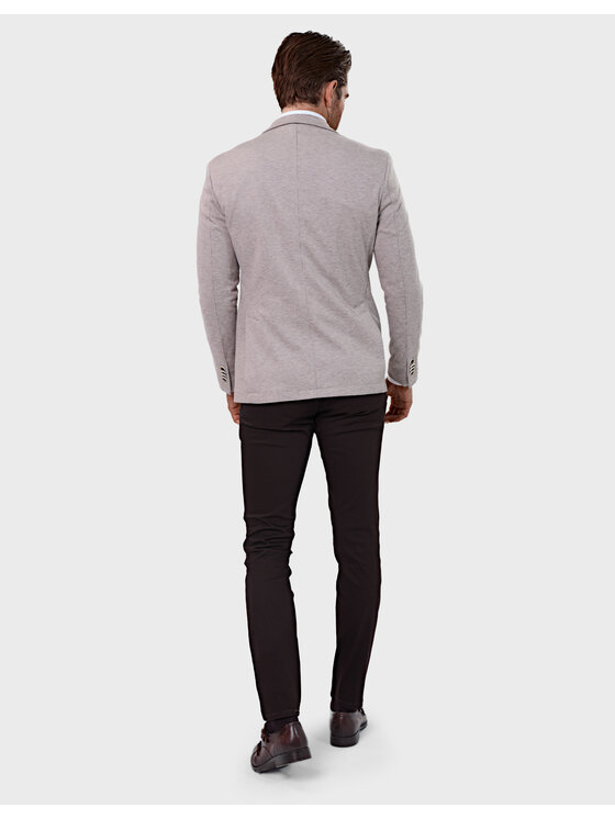 Evenemen Evenemen Marynarka Kevin Beżowy Slim Fit