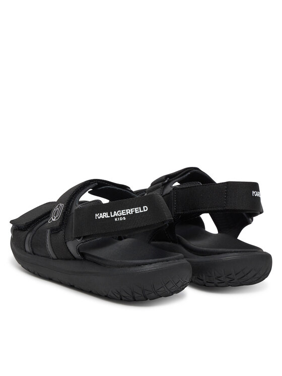 Karl Lagerfeld Kids Karl Lagerfeld Kids Sandały Z30382 S Czarny