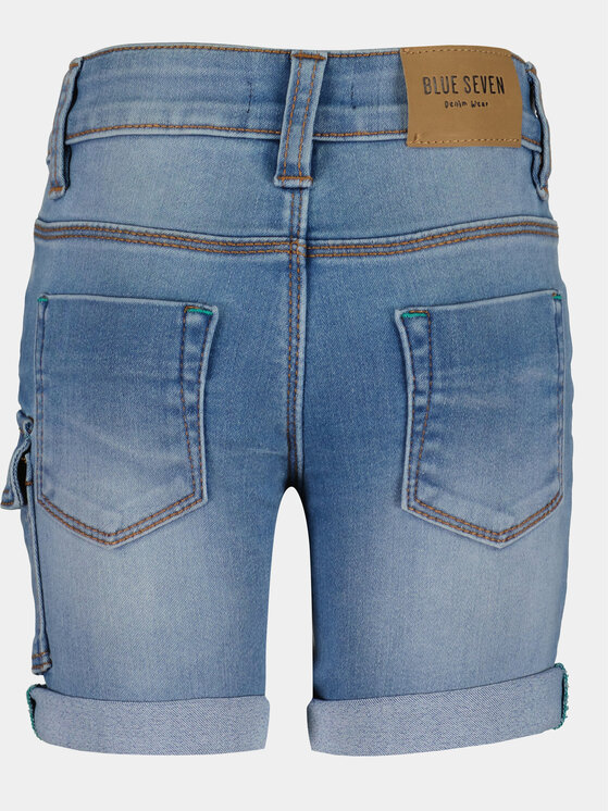 Blue Seven Blue Seven Джинсові шорти 840078 X Голубий Regular Fit