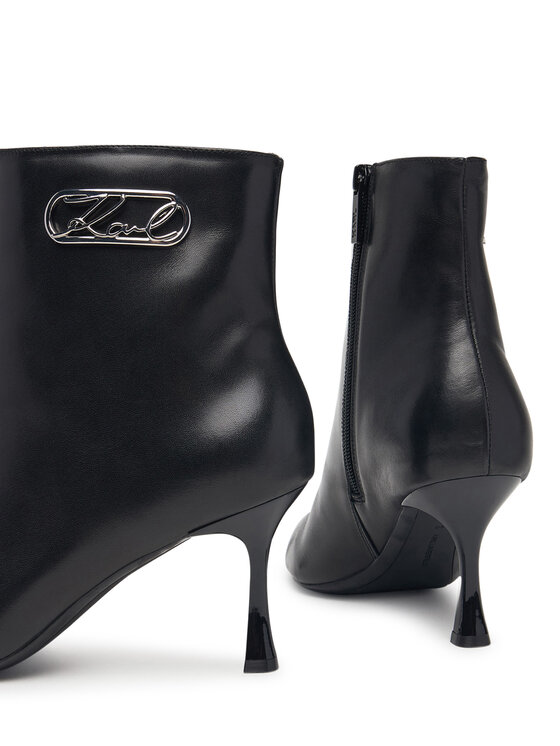 KARL LAGERFELD KARL LAGERFELD Боти Sienna KL32745 Черен