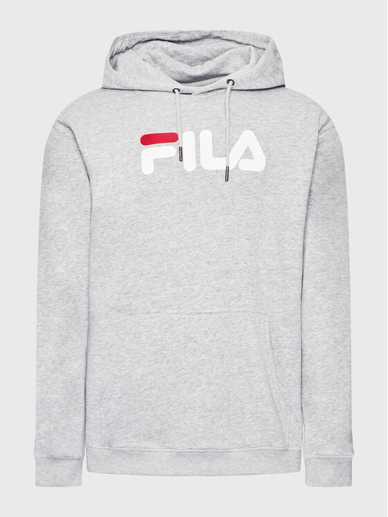 Felpa fila grigia e bianca store