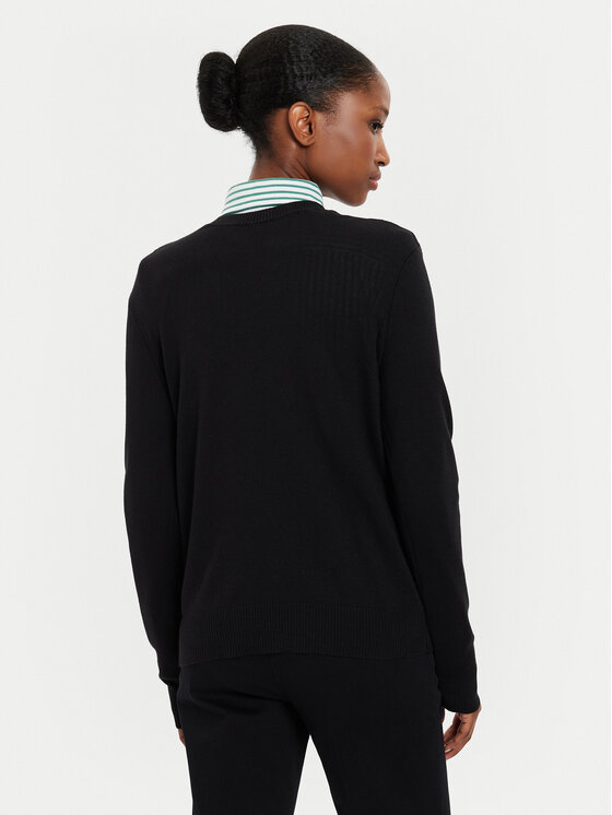 United Colors Of Benetton United Colors Of Benetton Sweater 103CD10BE Fekete Regular Fit