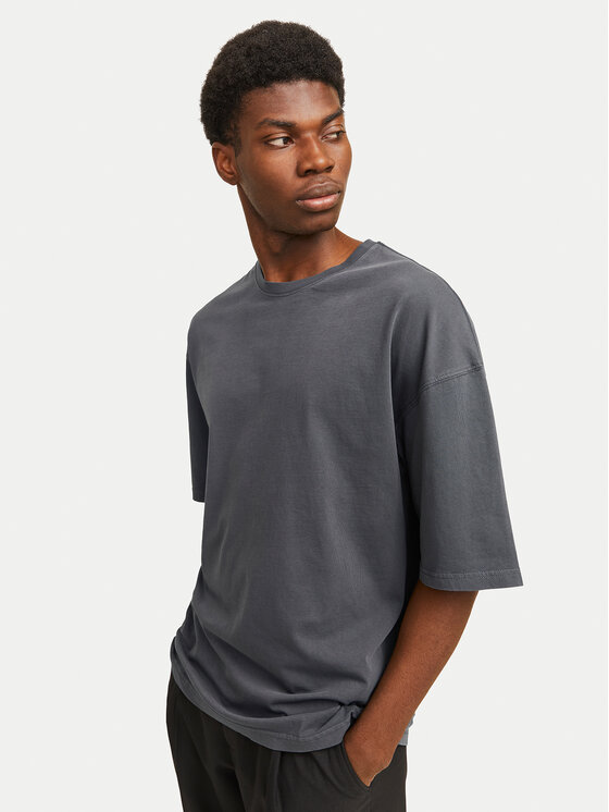 Jack&Jones Jack&Jones Tričko Charge 12268270 Sivá Oversize